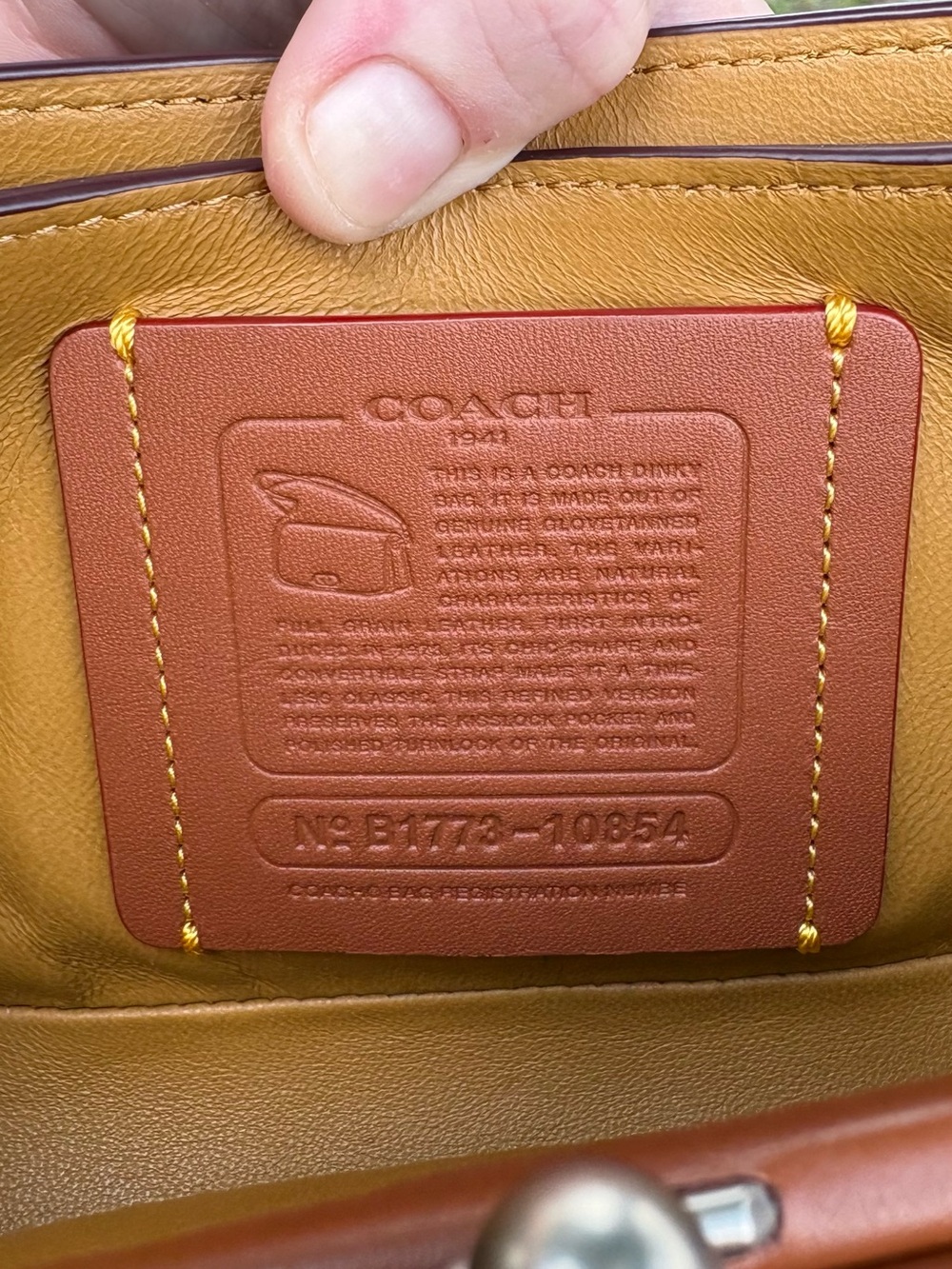 Coach x NASA Dinky Crossbody Clutch - Picture 8 of 16